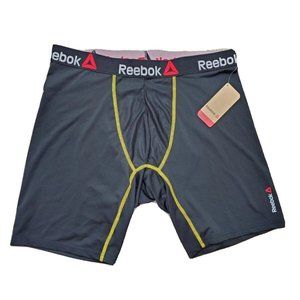 NEW - Reebok Performance Underwear Men's XL Speedwick Black Wicking Stretch